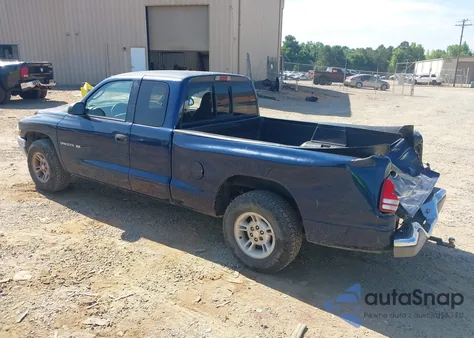 2000 Dodge Dakota Slt/Sport из США, поврежденный, VIN 1B7GL22XXYS572706